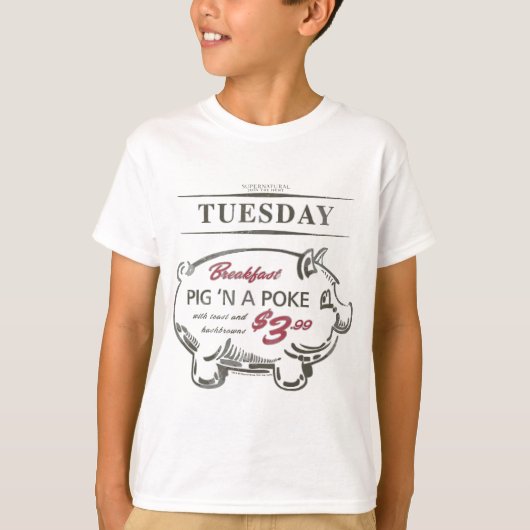 Supernatural Pig 'n Poke T-Shirt (Vorderseite)