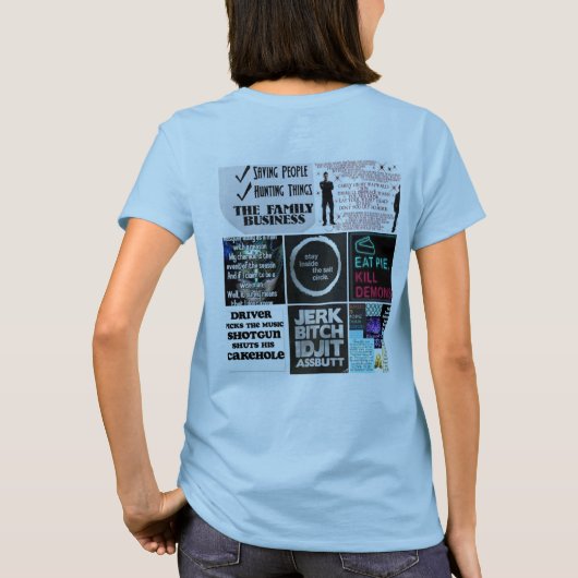 Supernatural T - Shirt (Rückseite)