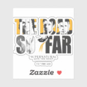 Supernatural "The Road So far" Aufkleber (Blatt)