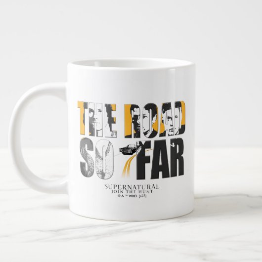 Supernatural "The Road So far" Jumbo-Tasse (Links)