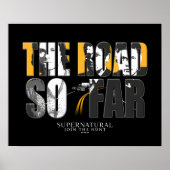 Supernatural "The Road So far" Poster (Vorne)
