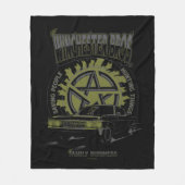 Supernatural "The Winchester Bros" Car Graphic Fleecedecke (Vorderseite)