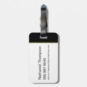 Supernatural "The Winchester Bros" Car Graphic Gepäckanhänger (Rückseite vertikal)