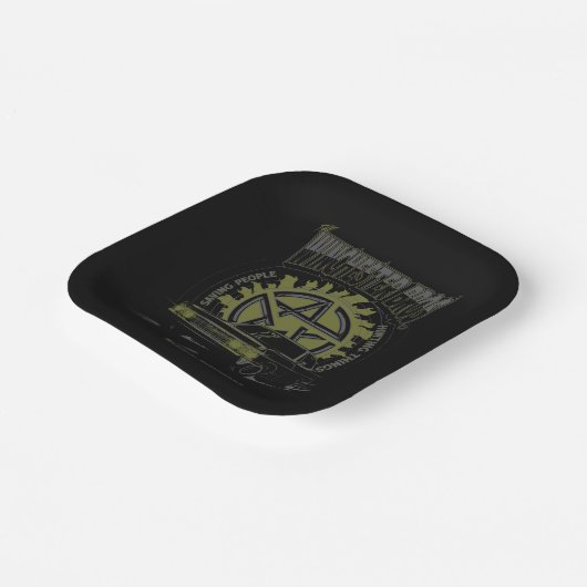 Supernatural "The Winchester Bros" Car Graphic Pappteller (Gewinkelt)