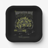 Supernatural "The Winchester Bros" Car Graphic Pappteller (Vorderseite)
