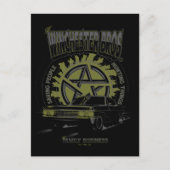 Supernatural "The Winchester Bros" Car Graphic Postkarte (Vorderseite)