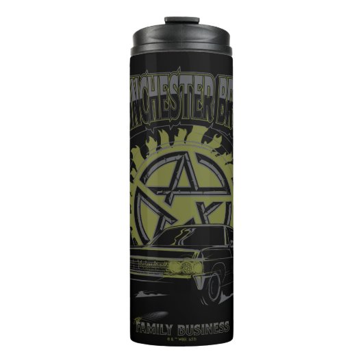 Supernatural "The Winchester Bros" Car Graphic Thermosbecher (Vorderseite)