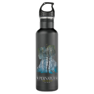 Supernatural Winchester Bros Forest Graphic Edelstahlflasche