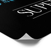 Supernatural Winchester Bros Forest Graphic Poster (Ecke)