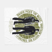 Supernatural Winchester Brothers "Shotgun" Fleecedecke (Vorderseite (Horizontal))