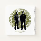 Supernatural Winchester Brothers "Shotgun" Notizblock (Rückseite)