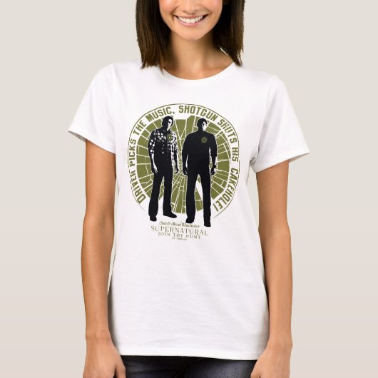 Supernatural Winchester Brothers "Shotgun" T-Shirt (Vorderseite)