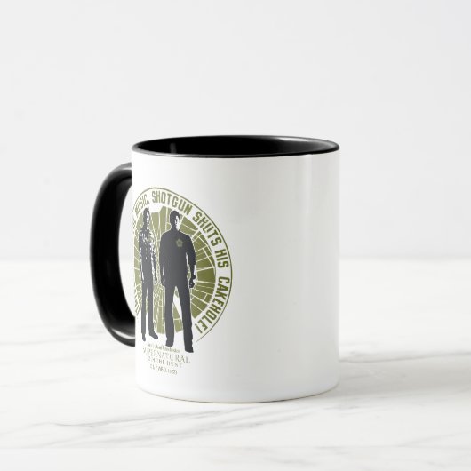 Supernatural Winchester Brothers "Shotgun" Tasse (Vorderseite Links)