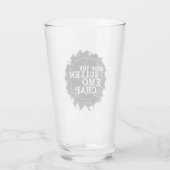 Supernatürliches "Emo"-Zitat Glas (Rückseite)