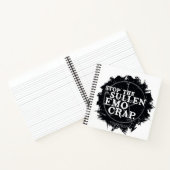 Supernatürliches "Emo"-Zitat Notizblock (Innenseite)