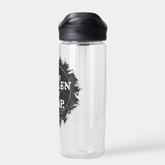 Supernatürliches "Emo"-Zitat Trinkflasche (Rückseite)