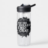 Supernatürliches "Emo"-Zitat Trinkflasche (Links)