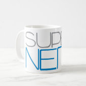 SuperNerd Kaffeetasse (Vorderseite Links)