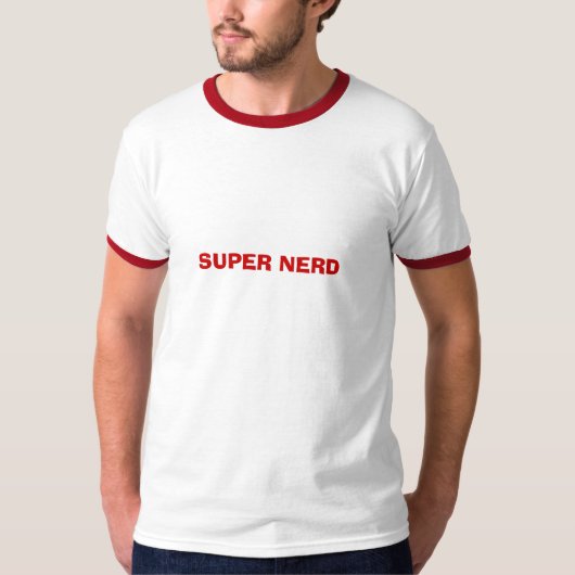 SUPERNerd T-Shirt (Vorderseite)