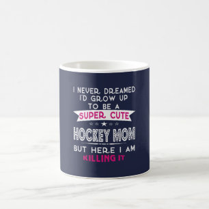 SUPERniedliches EINE HOCKEY-MAMA Kaffeetasse