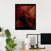 Supernova 1987A Hubble Telescope-Foto Poster (Heimbüro)
