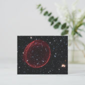 Supernova-Blase Postkarte (Stehend Vorderseite)