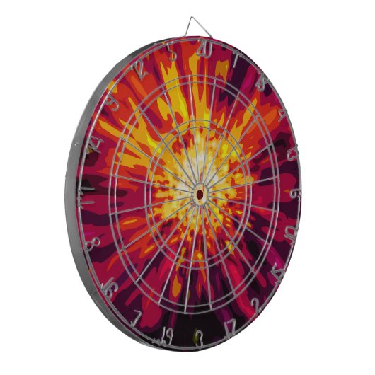 Supernova Blast Dartscheibe (Vorderseite Links)