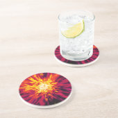 Supernova Blast Sandstein Untersetzer (Seite)