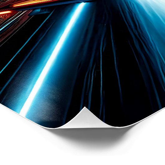 Supernova Blastoff Poster (Ecke)