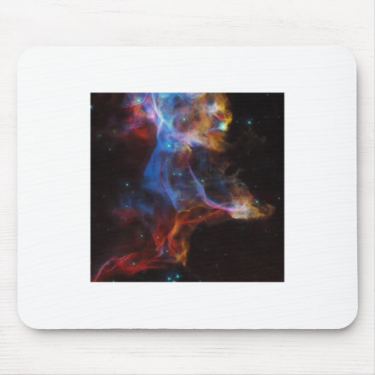 Supernova bleibt der Schleiernebelsticker Mousepad (Vorne)