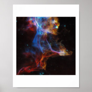 Supernova bleibt der Schleiernebelsticker Poster