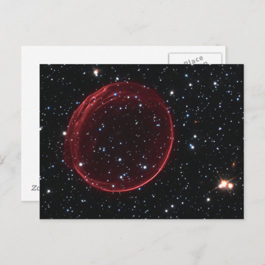 Supernova Bubble Postkarte (Vorne/Hinten)