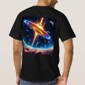 "Supernova Burst: Eine gravitation-Inspiriert kosm T-Shirt (Rückseite)