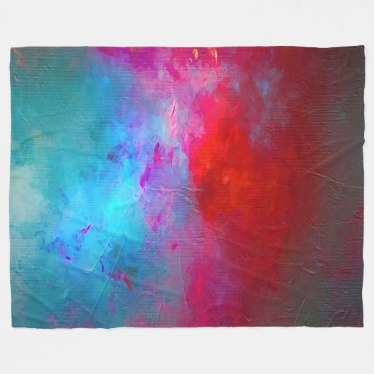 Supernova Dream Fleecedecke (Vorderseite (Horizontal))