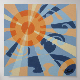 SUPERNOVA-Druck (6 "x6") Poster