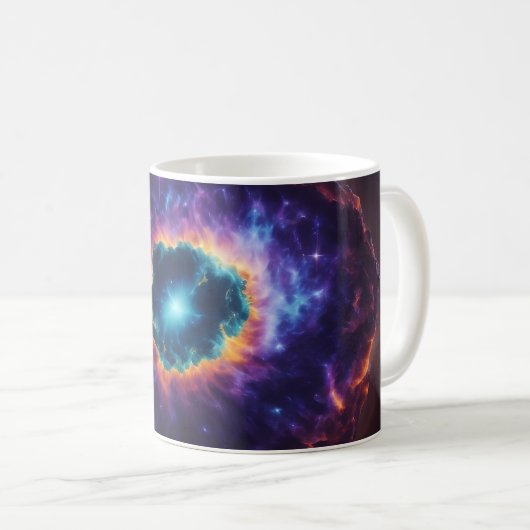 Supernova-Explosion im Sternenschlaf Kaffeetasse (VorderseiteRechts)