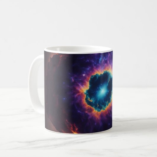 Supernova-Explosion im Sternenschlaf Kaffeetasse (Vorderseite Links)
