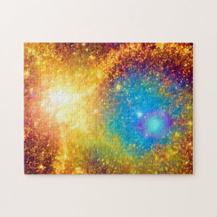 Supernova Golden Explosion im Phantastischen Weltr Puzzle