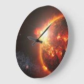 Supernova Große Wanduhr (Winkel)