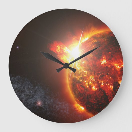 Supernova Große Wanduhr (Vorderseite)