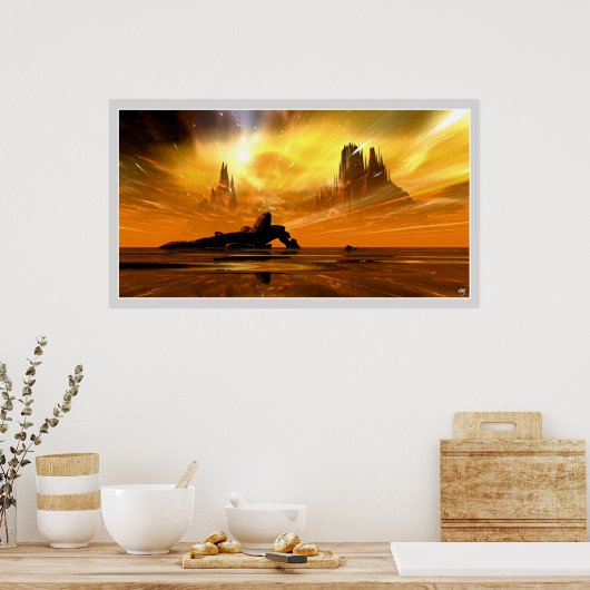 Supernova II Poster (Küche)