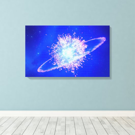 Supernova Leinwanddruck (Insitu (Holzboden))