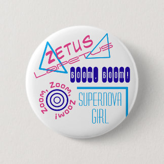 Supernova-Mädchen Button
