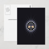 Supernova Postkarte (Vorne/Hinten)