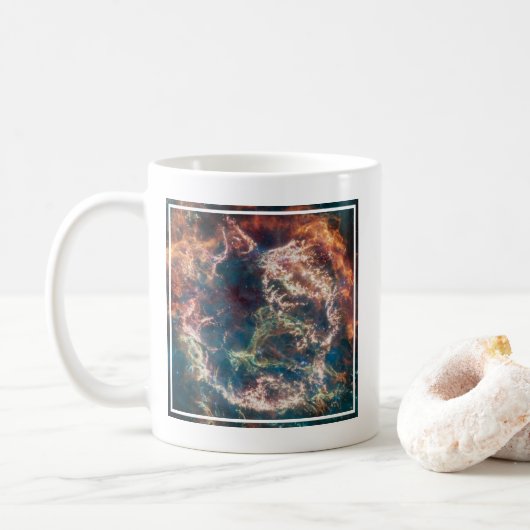 Supernova Remnant Cassiopeia A. Kaffeetasse (Mit Donut)