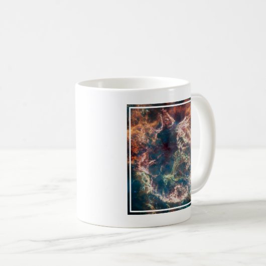 Supernova Remnant Cassiopeia A. Kaffeetasse (VorderseiteRechts)