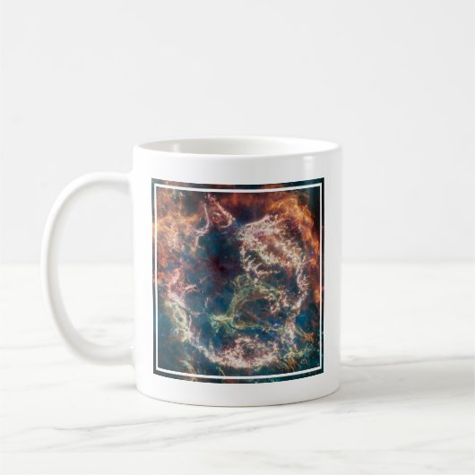 Supernova Remnant Cassiopeia A. Kaffeetasse (Links)
