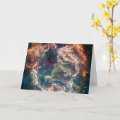 Supernova Remnant Cassiopeia A. Karte (Gelbe Blume)