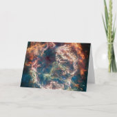 Supernova Remnant Cassiopeia A. Karte (Vorderseite)