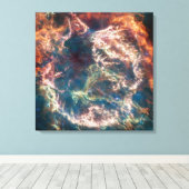 Supernova Remnant Cassiopeia A. Leinwanddruck (Insitu (Holzboden))